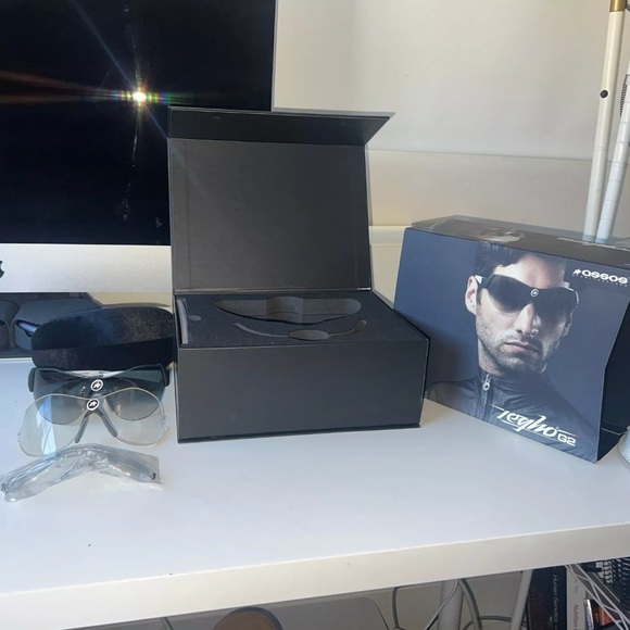 Assos Zegho G2 Interceptor cycling sunglasses w prescription lens newest version - Picture 5 of 11